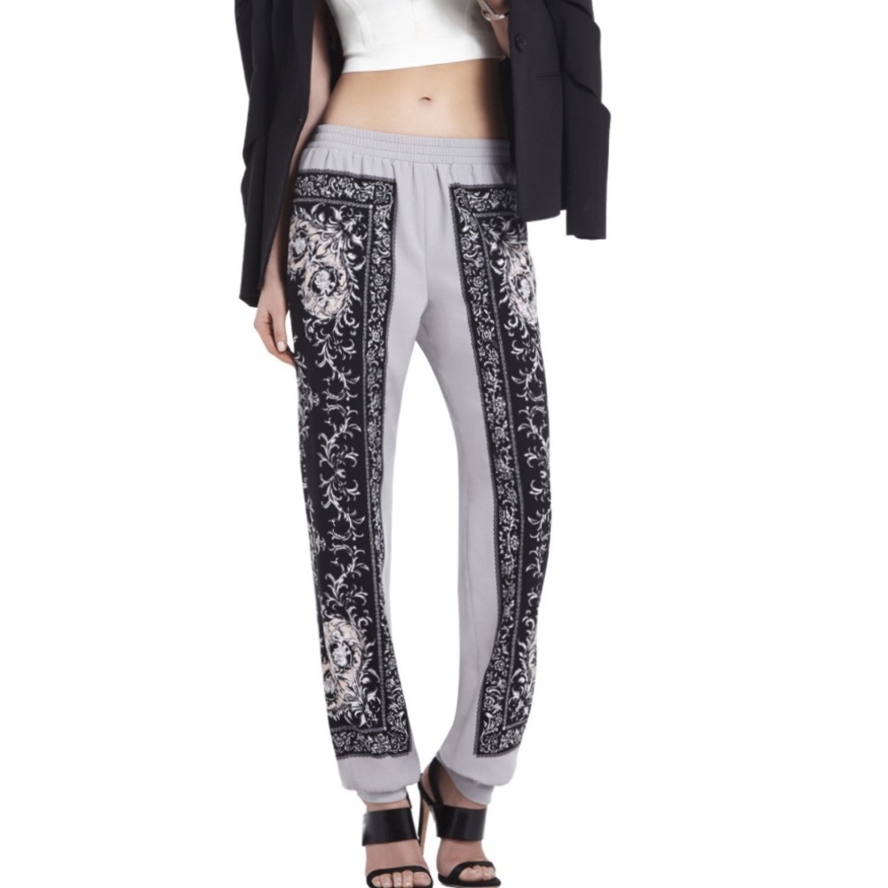 BCBGMAXAZRIA Floral Joggers